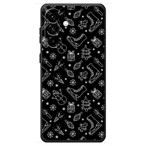 Новогодние, Праздничные Чехлы для Samsung Galaxy A18 4G - 2024 год (Новогодний фон)