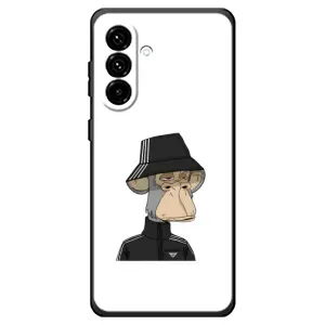 Чехлы с Обезьянами NFT для Samsung Galaxy A18 4G (AlphaPrint) (обезьяна NFT Adidas)