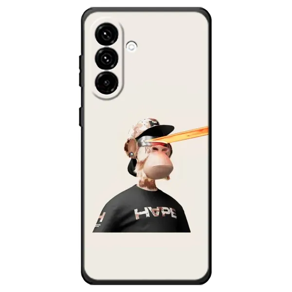 Чехол с принтом «обезьяна NFT в очках» для Samsung Galaxy A18 4G Чехол с принтом «обезьяна NFT в очках» для Samsung Galaxy A18 4G