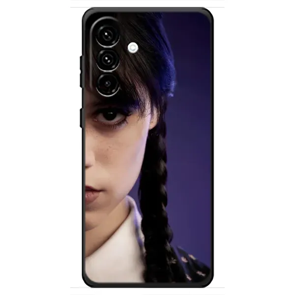 Чохол з принтом «Загадковий погляд Венздей» для Samsung Galaxy A18 4G