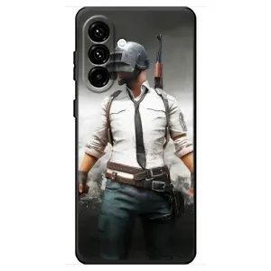 Чехол PUBG для Самсунг Галакси А18 4Г (AlphaPrint) (Пабг мен)