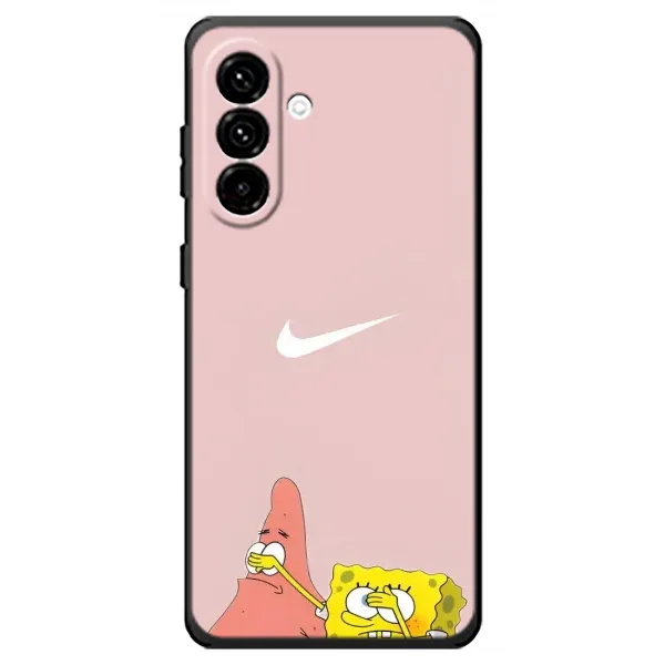 Чохол з принтом «Патрік і Губка» для Samsung Galaxy A18 4G