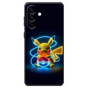 Чехол с Пикачу на Samsung Galaxy A18 4G (Покемон)