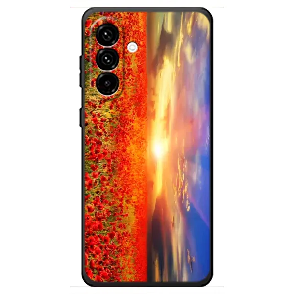 Чехол с принтом «Поле тюльпанов» для Samsung Galaxy A18 4G