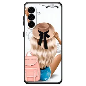 Чехол с печатью для Samsung Galaxy A18 4G - (Мода) (AlphaPrint) (Путешествие)