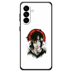 Чехлы на тему: Итачи Учиха для Samsung Galaxy A18 4G (AlphaPrint) (разный Итачи)