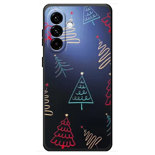 Чехол с принтом «Рождественские елки» для Samsung Galaxy A18 4G Чехол с принтом «Рождественские елки» для Samsung Galaxy A18 4G