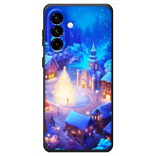 Чехол с принтом «Рождественский город» для Samsung Galaxy A18 4G Чехол с принтом «Рождественский город» для Samsung Galaxy A18 4G