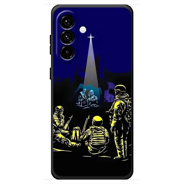 Чохол з принтом «Різдво в Україні» для Samsung Galaxy A18 4G