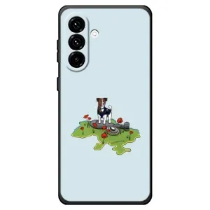 Чехлы с картинкой собаки Патрон для Samsung Galaxy A18 4G (AlphaPrint) (Сапер Пес)