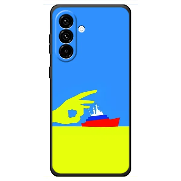 Чехол с принтом «Щелбан кораблю» для Samsung Galaxy A18 4G Чехол с принтом «Щелбан кораблю» для Samsung Galaxy A18 4G