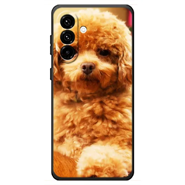 Чехол с принтом «Щенок Бишон» для Samsung Galaxy A18 4G