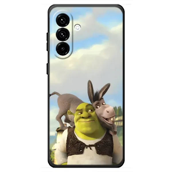 Чохол з принтом «Шрек та Осел» для Samsung Galaxy A18 4G