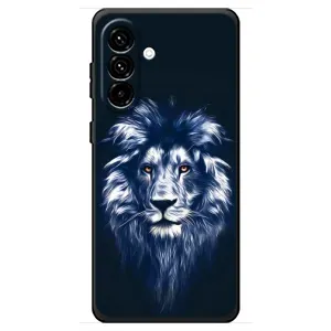 Чехол со Львом для Samsung Galaxy A18 4G (VPrint) (Синий Лев)