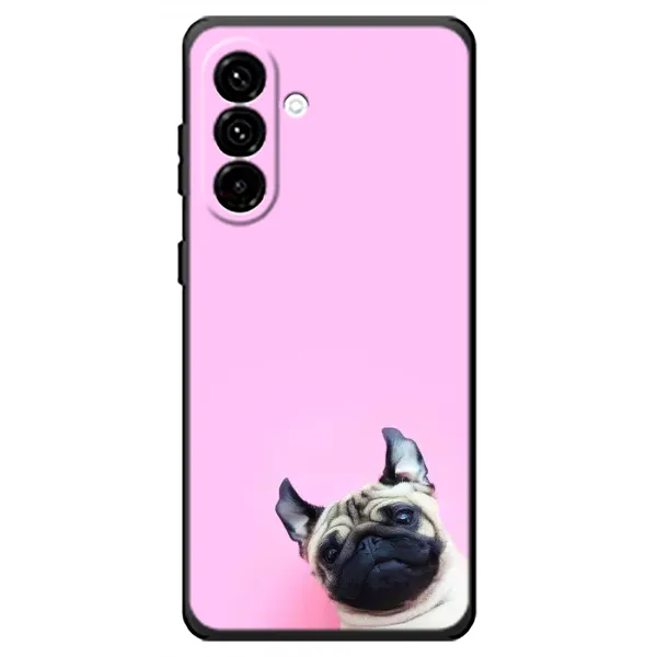 Чехол с принтом «Смешная собака» для Samsung Galaxy A18 4G