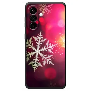 Новорічні Чохли для Самсунг Галаксі А18 4Г (VPrint) (Сніжинка)