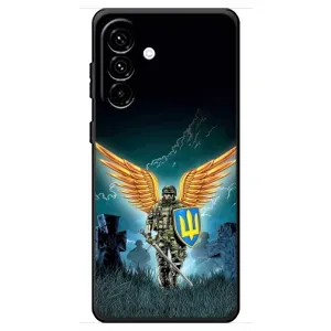 Чехлы с картинкой ЗСУ для Samsung Galaxy A18 4G (AlphaPrint) (Солдат ЗСУ)