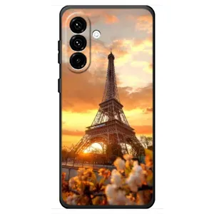Чохол Ейфелева Вежа Samsung Galaxy A18 4G - (AlphaPrint) (Сонячня вежа)