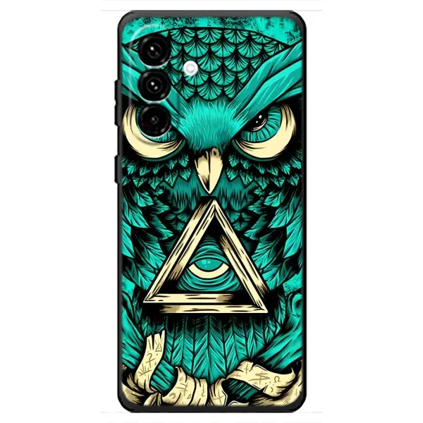 Чехол с принтом «Сова с глазом» для Samsung Galaxy A18 4G