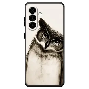 Чехол с птицами на Samsung Galaxy A18 4G (VPrint) (Сова)