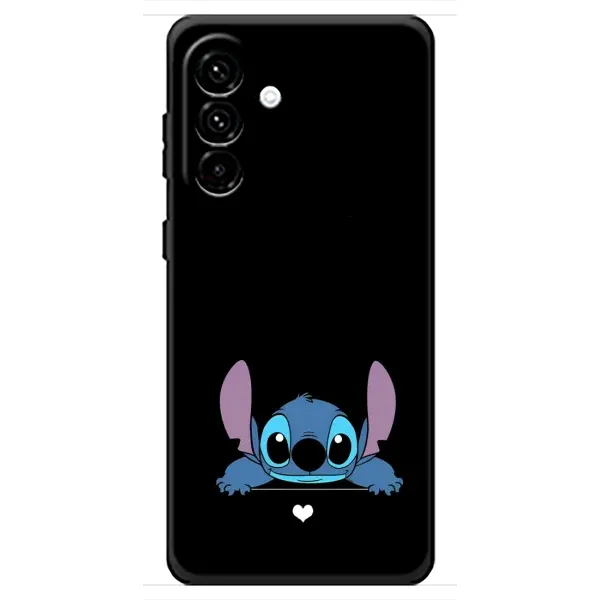Чохол з принтом «Стіч на чорному» для Samsung Galaxy A18 4G Чохол з принтом «Стіч на чорному» для Samsung Galaxy A18 4G