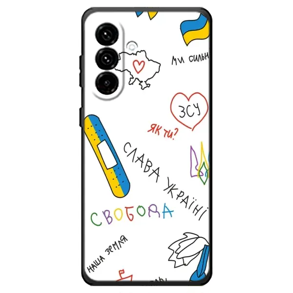 Чехол с принтом «Стикер» для Samsung Galaxy A18 4G