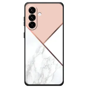 Мраморный чехол на Samsung Galaxy A18 4G (VPrint) (Тройной мрамор)