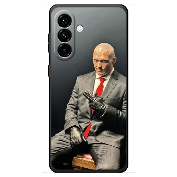 Чехол с принтом «Усик Hitman» для Samsung Galaxy A18 4G