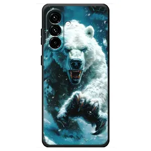 Чохол з принтом «Полярний ведмідь» для Samsung Galaxy A18 4G