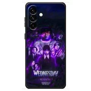 Чохол з дизайном Венздей 2 на Samsung Galaxy A18 4G (Фіолетова магія Венздей)