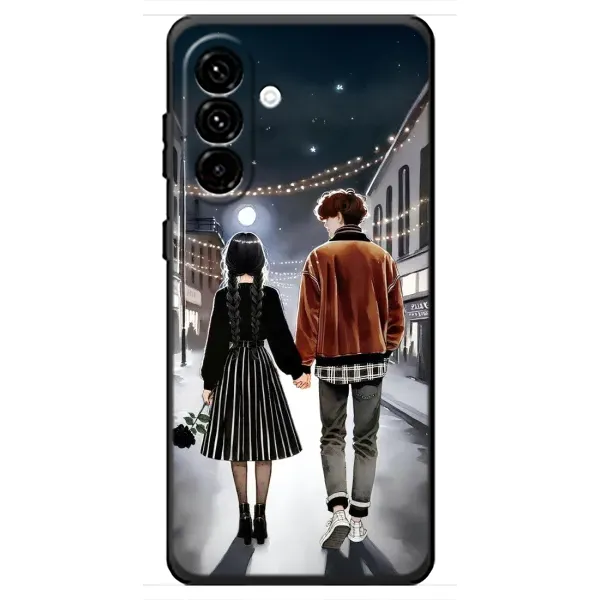 Чохол з принтом «Венздей та Тайлер» для Samsung Galaxy A18 4G