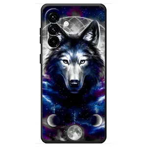 Защитные чехлы для Самсунг Галакси А18 4Г (AlphaPrint) (ХИТ продаж) ВОЛК (Волк)