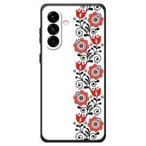 Чехол для Патриота Украины Samsung Galaxy A18 4G - (AlphaPrint) (Яркая вишиванка)