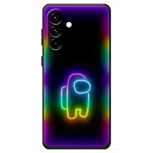 Чехол Амонг Ас для Samsung Galaxy A18 4G (AlphaPrint) (Яркий скин)