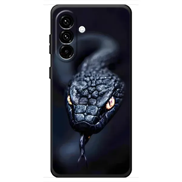 Чохол з принтом «Чорна змія» для Samsung Galaxy A18 4G Чохол з принтом «Чорна змія» для Samsung Galaxy A18 4G