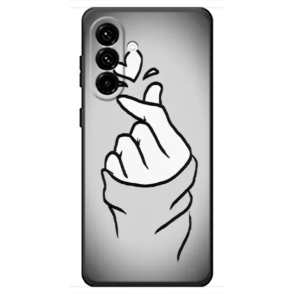Чехол с принтом «Значок Love» для Samsung Galaxy A18 4G