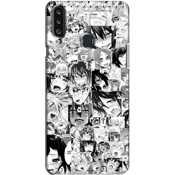 Чохол з принтом «Ahegao manga» для Samsung Galaxy A20s (A207)