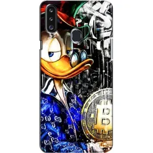 Чехлы для Самсунг А20с - Scrooge MagDag (PREMIUMPrint) (Биткойн Скрудж)