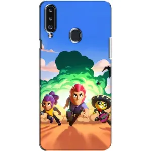 Чехол для Samsung Galaxy A20s (A207) Бравл Старс (VPrint) (Бравел Старс)