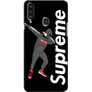 Чеохол для Samsung Galaxy A20s (A207) з картинкою Supreme (AlphaPrint) (Деб Супрім)