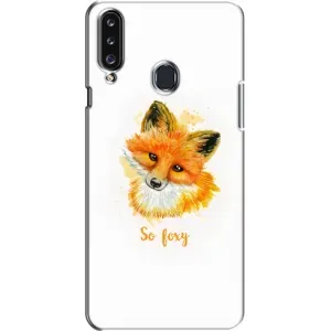 Чохли з картинкою Лисичка для Samsung Galaxy A20s (A207) (VPrint) (Дівчинка Лиса)