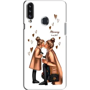 Чохол з друком для Samsung Galaxy A20s (A207) - (Мама з дитинкою) (AlphaPrint) (Донька і мама)