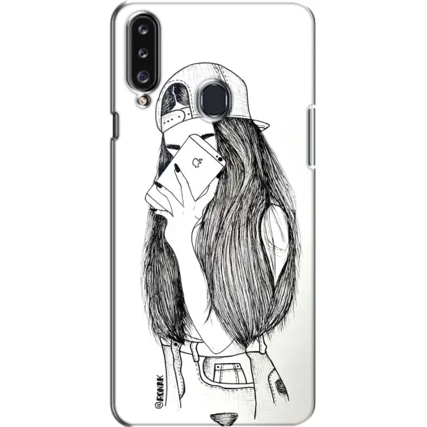 Чохол з принтом «Фото дівчини» для Samsung Galaxy A20s (A207) Чохол з принтом «Фото дівчини» для Samsung Galaxy A20s (A207)