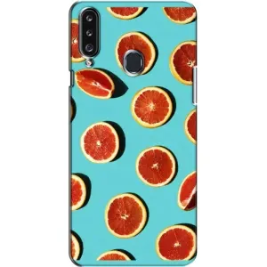 Чохли з фруктами для Samsung Galaxy A20s (A207) (VPrint) (Грейпфрут)