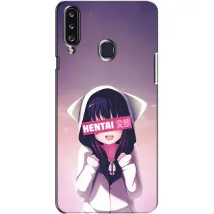 Чохли Персонажі Аніме Наруто для Samsung Galaxy A20s (A207) (AlphaPrint) (Hentai chan)
