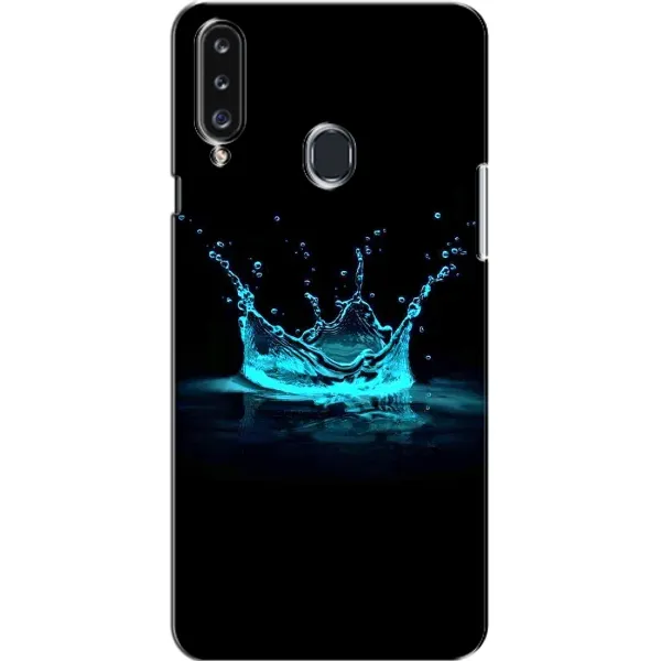 Чохол з принтом «Крапля корони» для Samsung Galaxy A20s (A207)