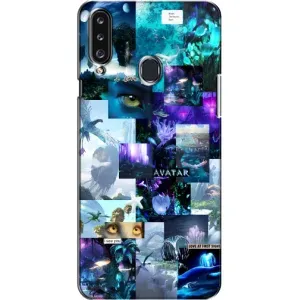 Чохли з фільму АВАТАР для Samsung Galaxy A20s (A207) (AlphaPrint) (колаж Аватар)