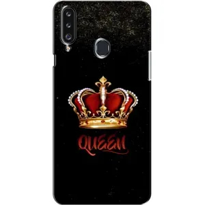 Чохол з Короною Самсунґ Гелексі А20с (А207) - (AlphaPrint) (Корона короля)