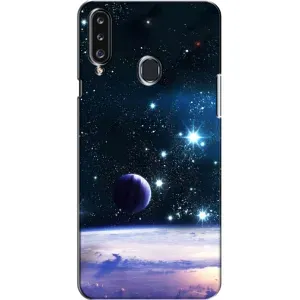 Космічні Чохли для Самсунґ Гелексі А20с (А207) (VPrint) (Космічний вид)