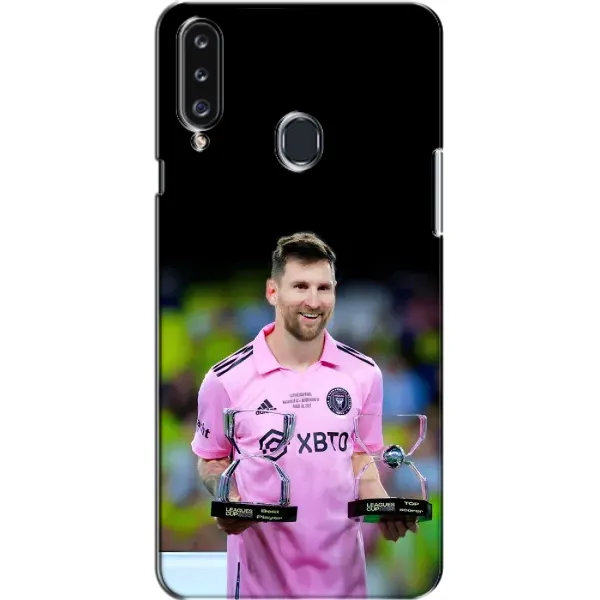 Чехол с принтом «Кубки Месси» для Samsung Galaxy A20s (A207)